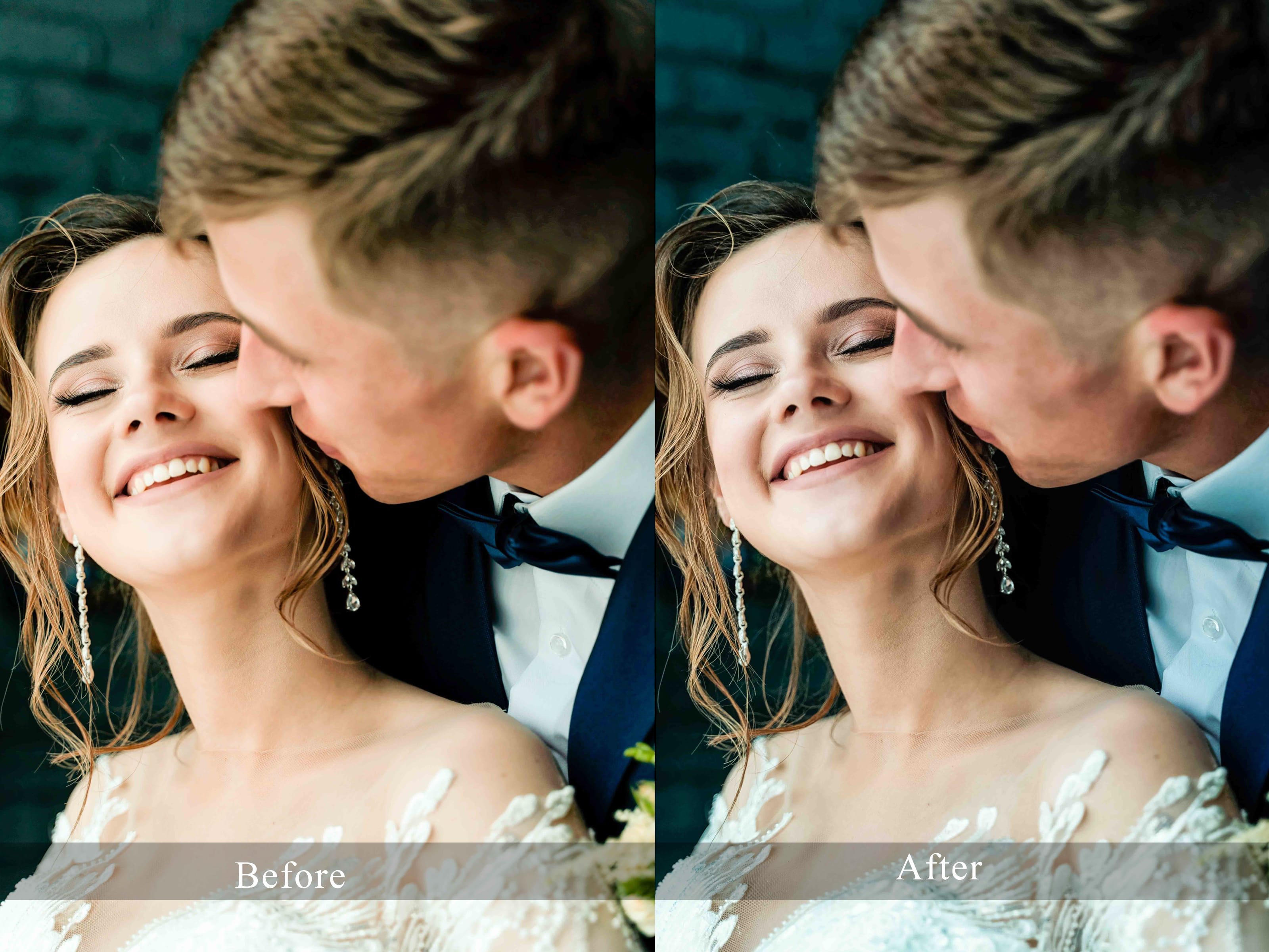 Professional Color Correction before and after example by Photographer's Edit Studio